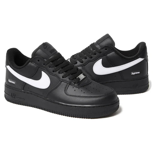 Supreme x Nike Air Force 1 Low Black/White 2025