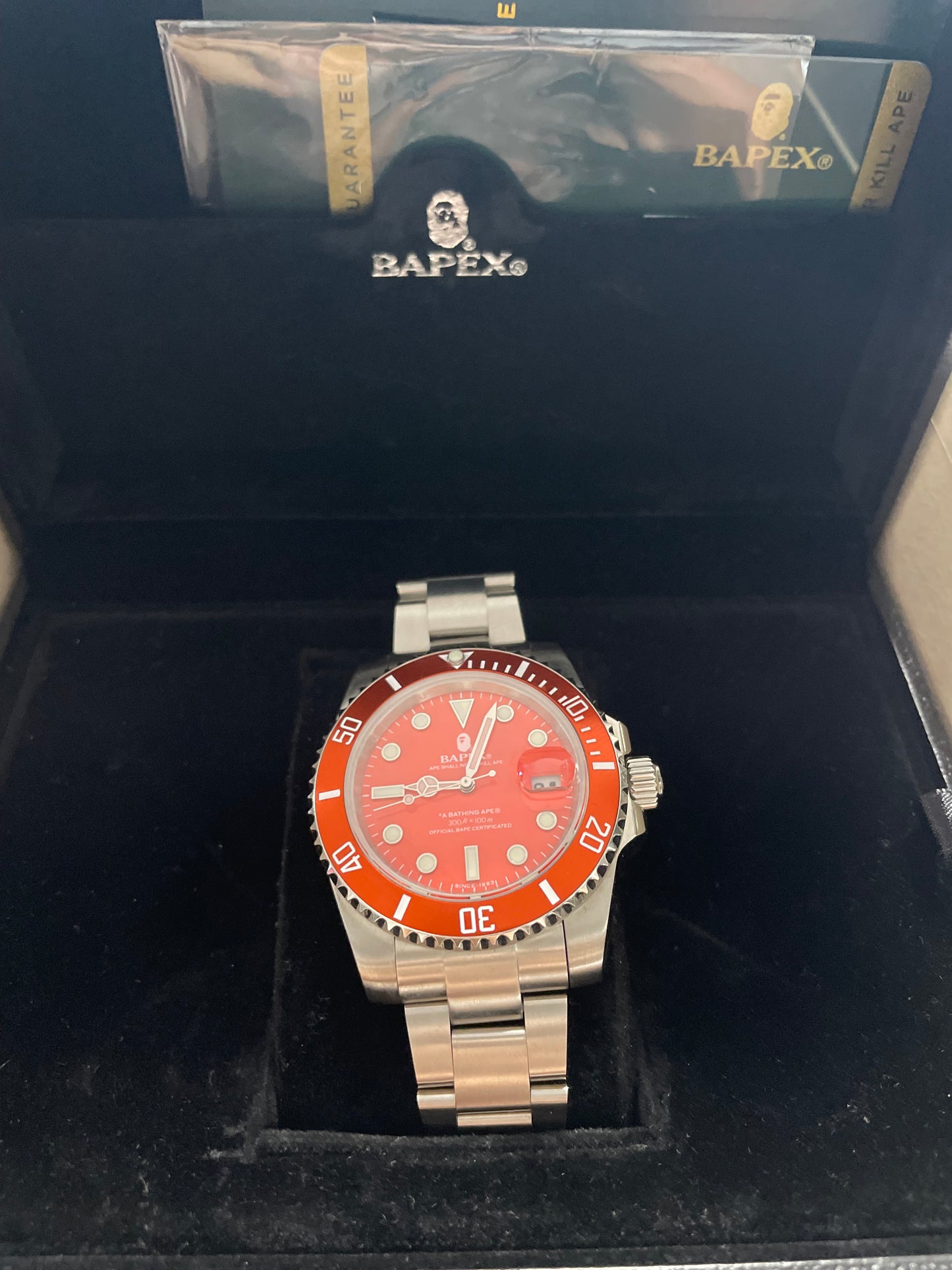 Bapex Type-3 Watch Burnt Orange
