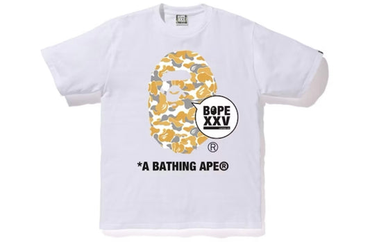 BAPE Store Fukuoka XXV Ape Head Tee white