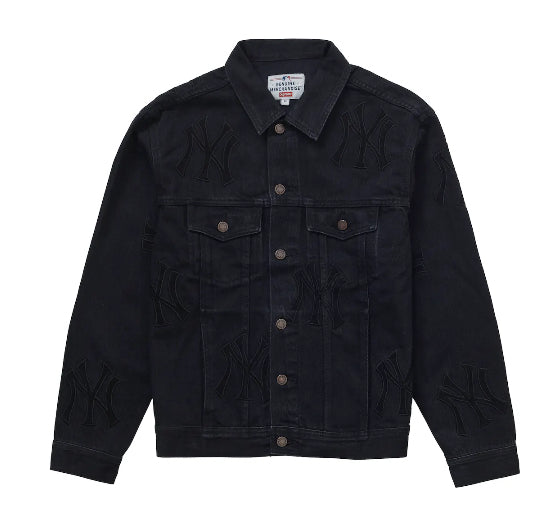 Supreme NY Yankees Denim Jacket Black (FW21)