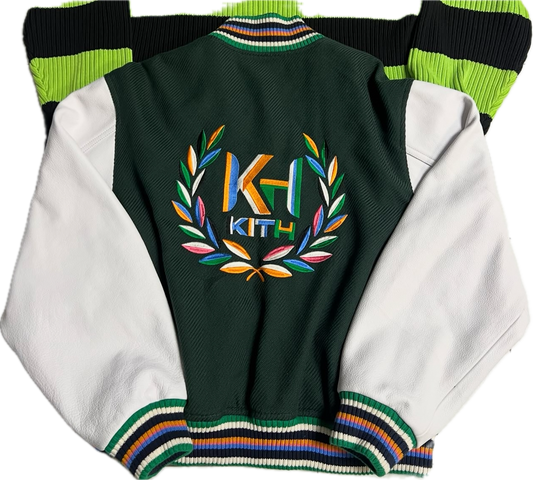 Kith Lambskin Varsity Jacket Sample
