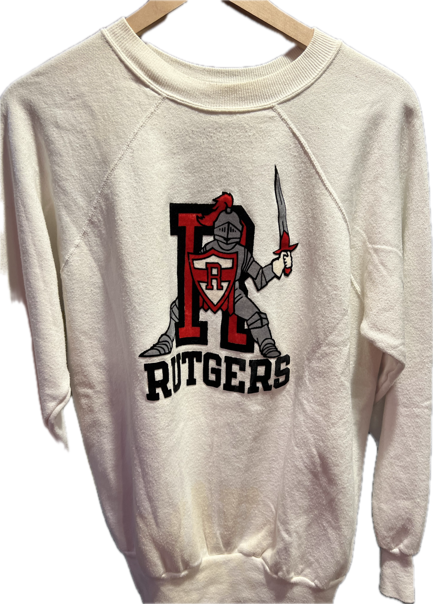 Vintage Champion Rutgers Felt Crewneck #RUVintage