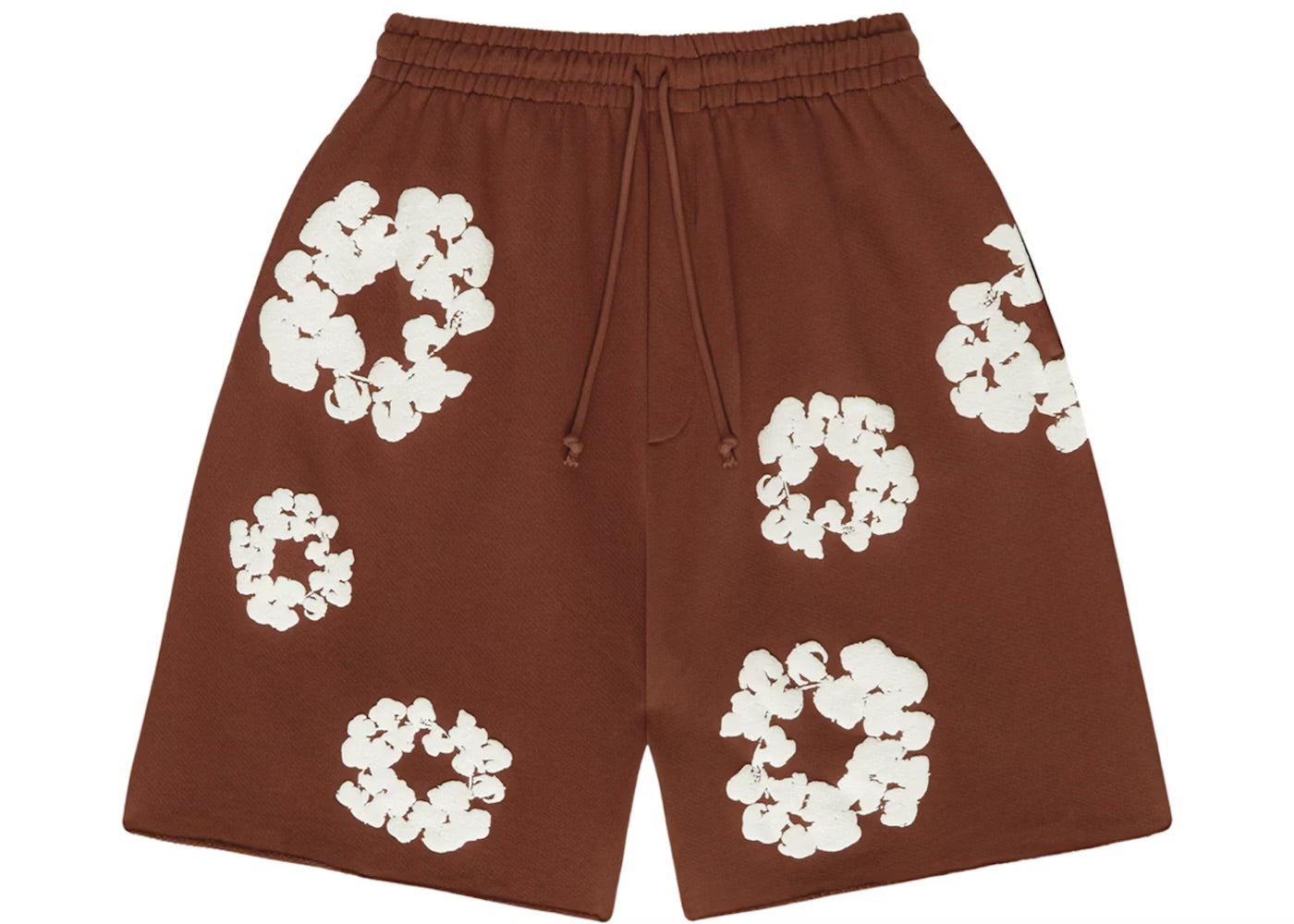 BLACK FRIDAY PREVIEW: DENIM TEARS COTTON WREATH SHORTS BROWN