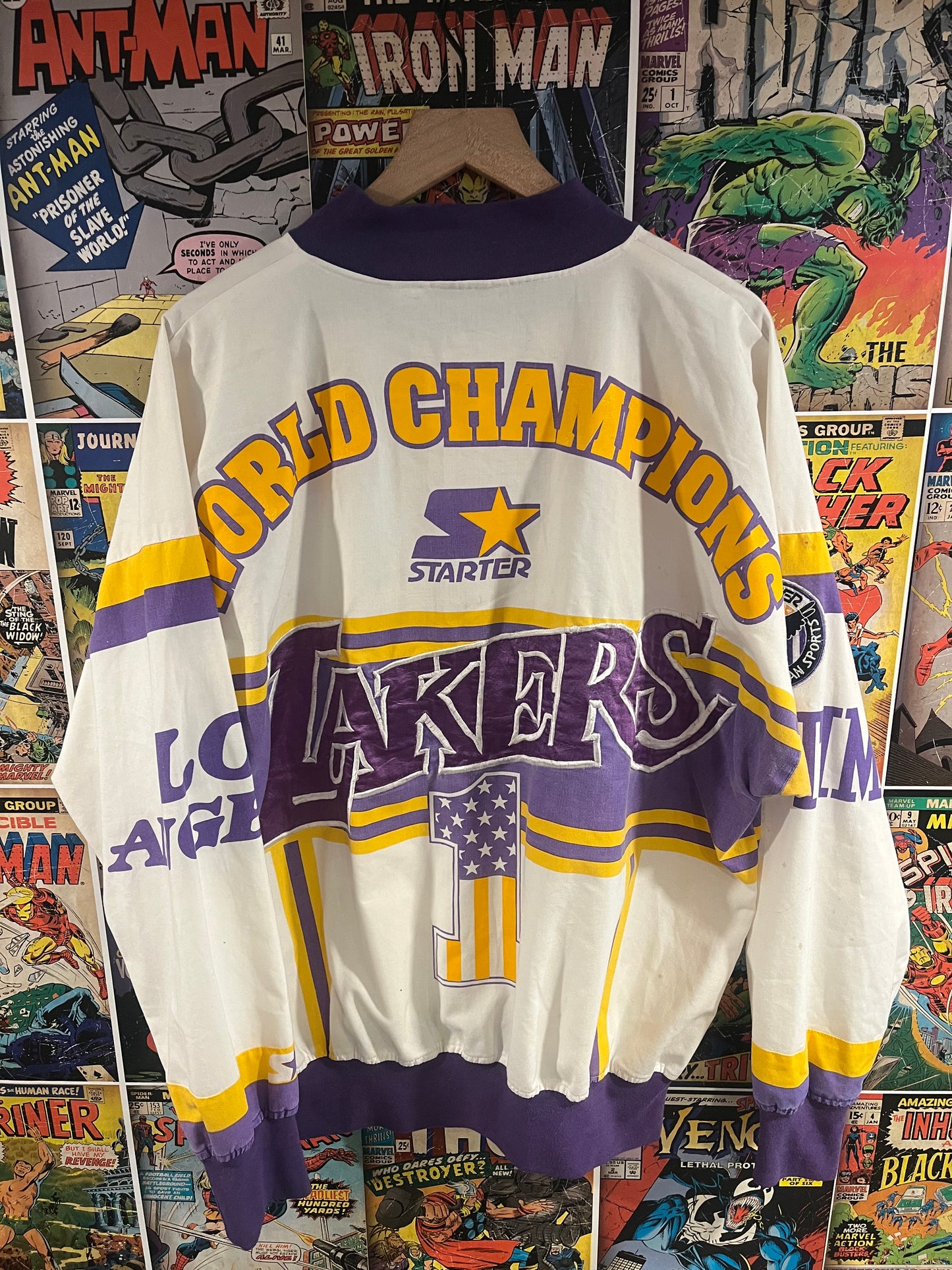 Lakers Starter 1988 Championship Polo #RUVINTAGE