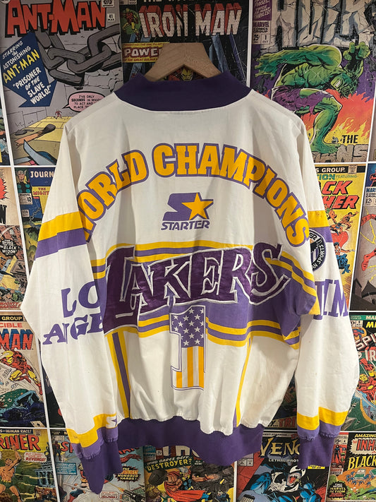 Lakers Starter 1988 Championship Polo #RUVINTAGE