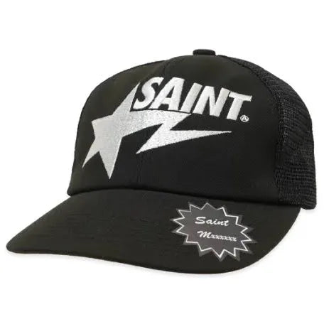A Bathing Ape Bape x Saint Michael SnapBack Black