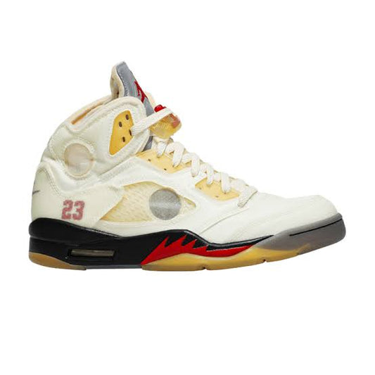 Jordan 5 x Off-White “Sail”
