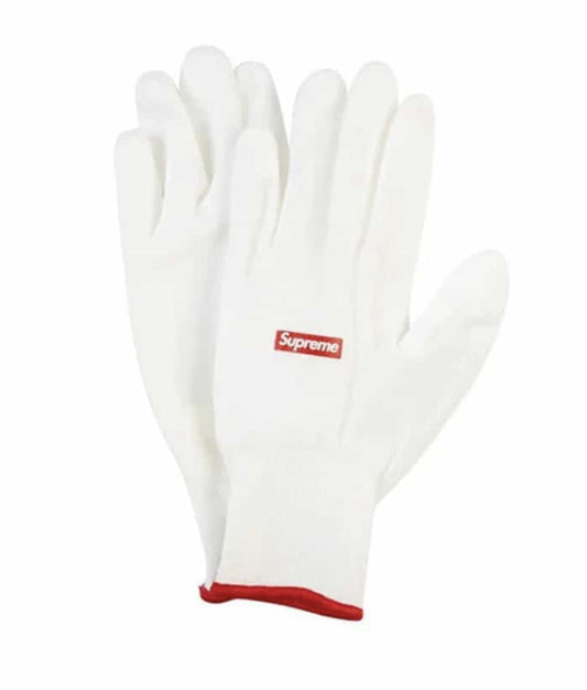 Supreme rubberized gloves