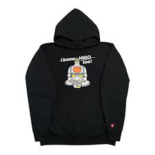 Human Made “I Know Nigo Too” Offline Store Exclusive Black Hoodie