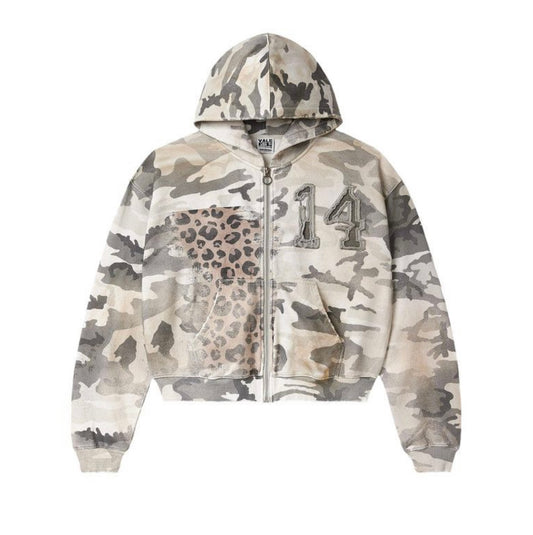 VALE “WINTER CAMO” ZIP UP