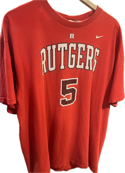 Vintage Nike Rutgers Tee #RUVintage