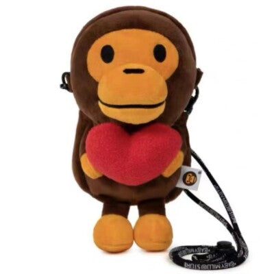 A Bathing Ape Bape Baby Milo “Heart” Bag