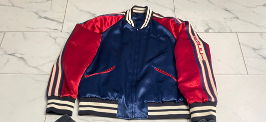 Gucci reversible bomber jacket ￼
