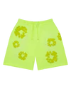 Denim Tears Mono Cotton Wreath Sweatshort Highlighter