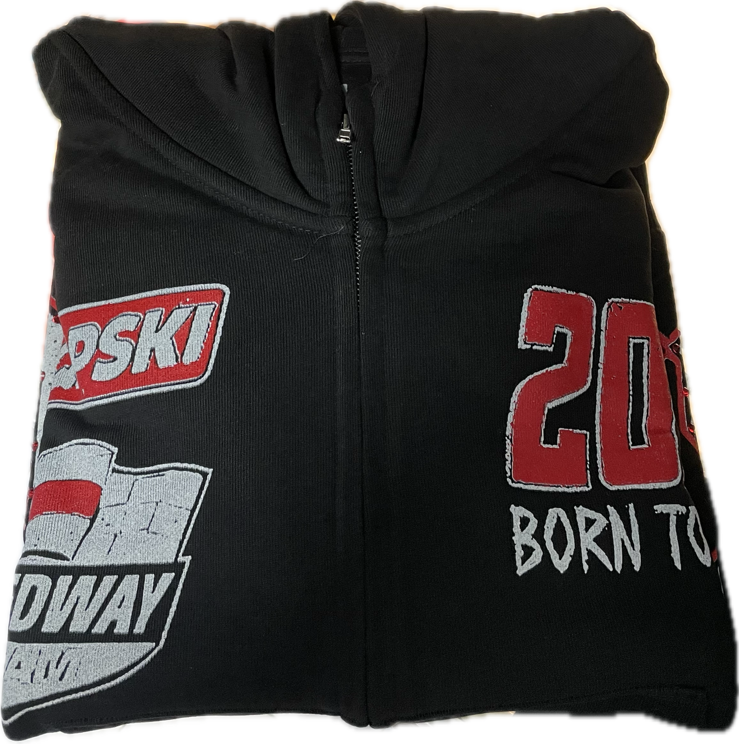 Qpski “auto center” zip-up