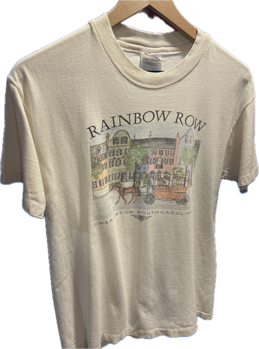 Vintage Rainbow Row Tee #RUVintage