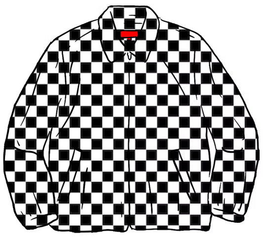 Supreme Velvet Checkerboard Jacket