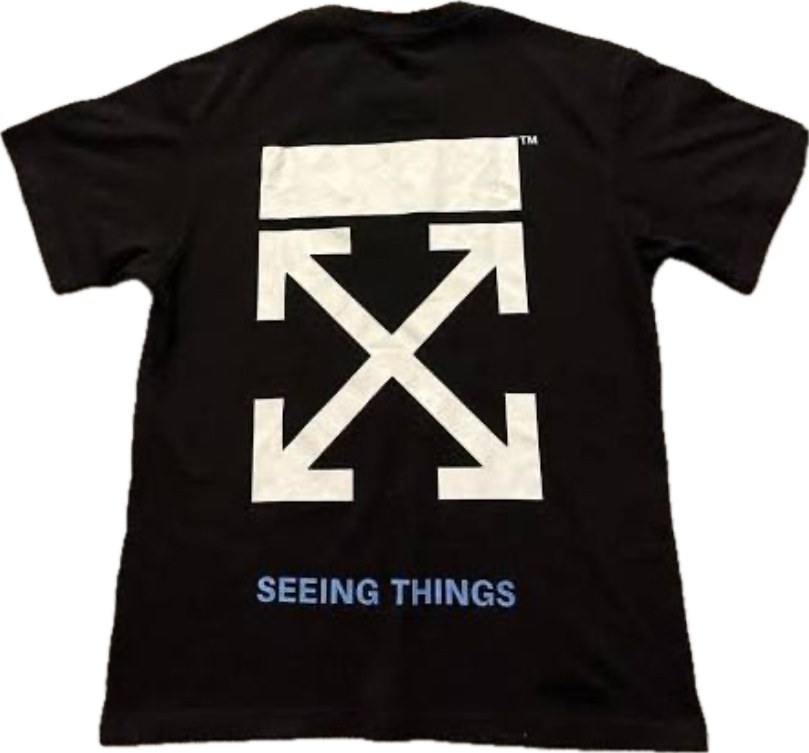 Off-White “Seeing Things” Tee Black