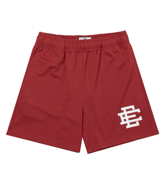 Eric Emanuel Red/White Basic Shorts