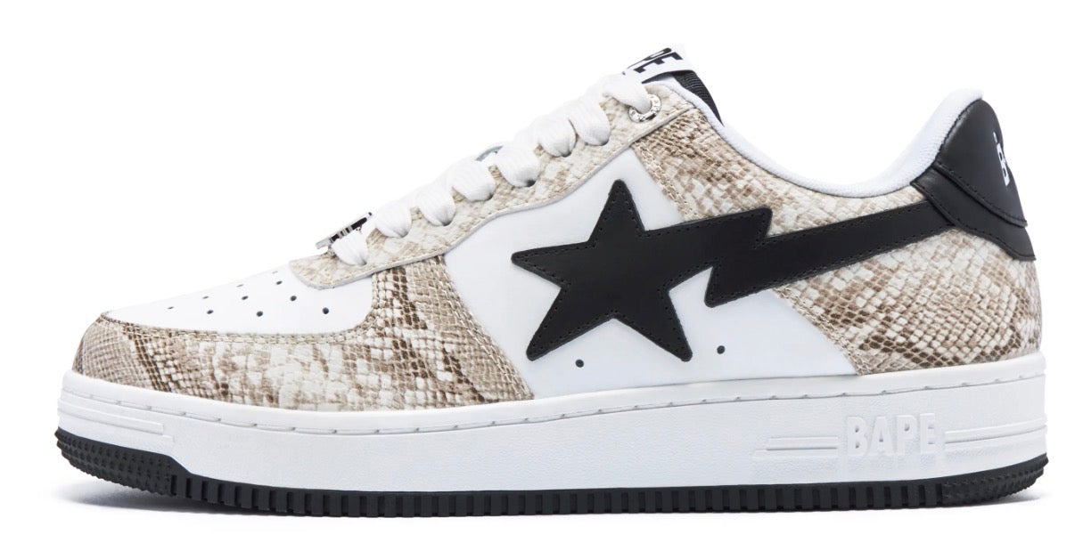 A Bathing Ape Bapesta “Snakeskin”