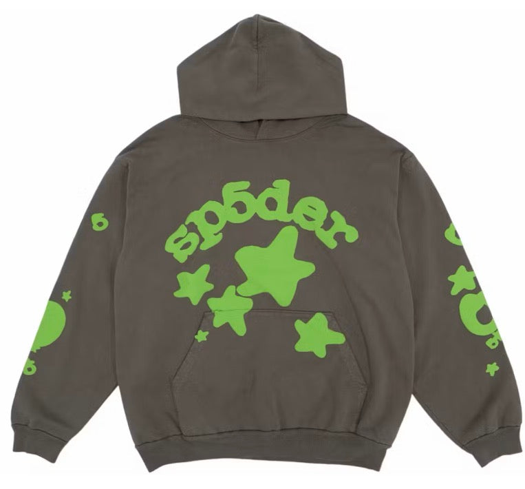 Sp5der Beluga Hoodie “Slate Grey”