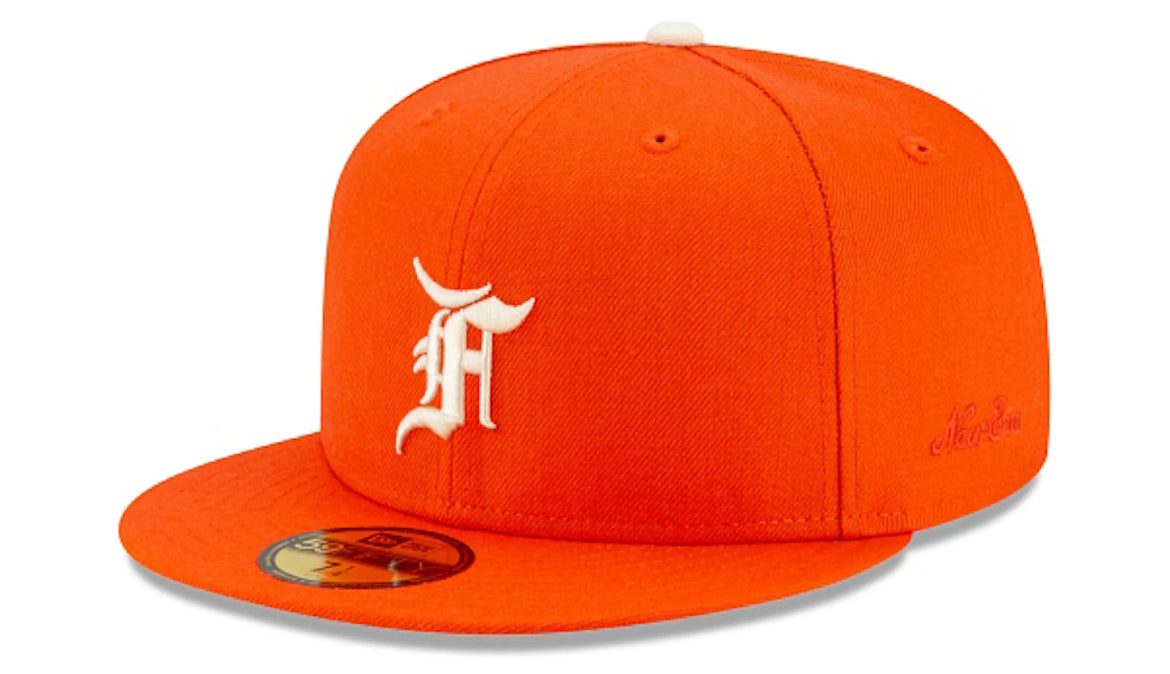 Essentials New Era “Orange” Fitted Hat – Hub City Soles