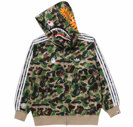 A Bathing Ape Bape x Adidas Shark Full-Zip ‘26