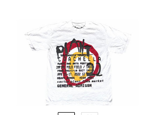 CPFM Cactus Plant Flea Market “Market Coachella” Weekend T-Shirt