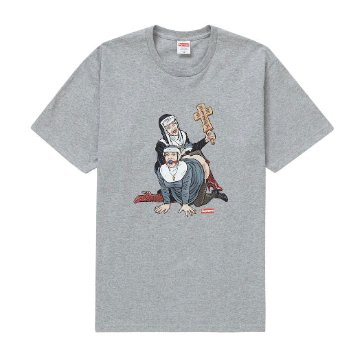 Supreme “Nuns” Tee Heather Grey (FW22)