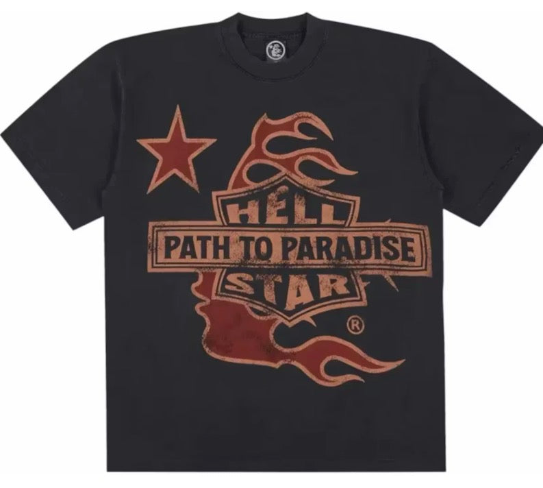 Hellstar Biker Tour Logo Tee