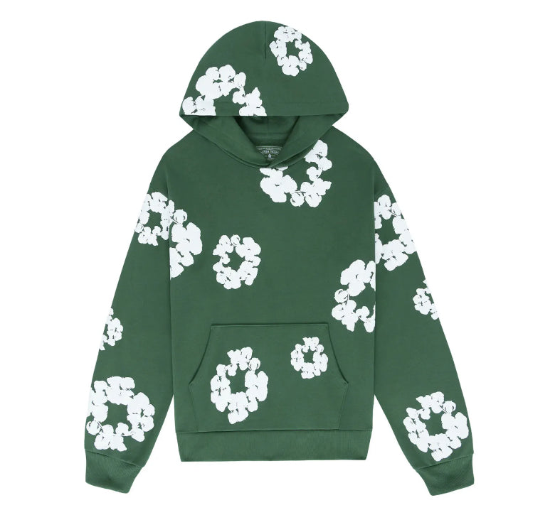 Denim Tears “The Cotton Wreath” Hoodie Green