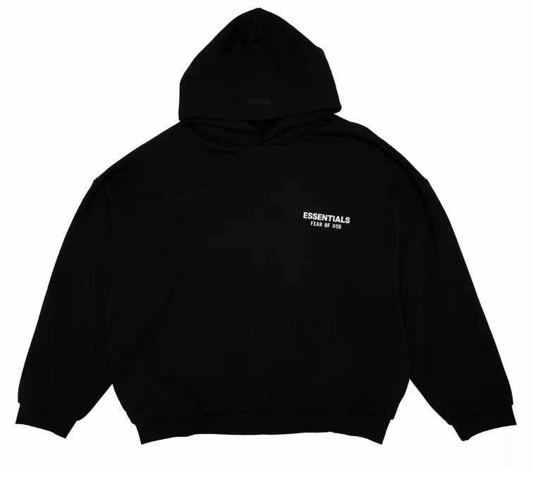 Essentials “Jet Black” Hoodie
