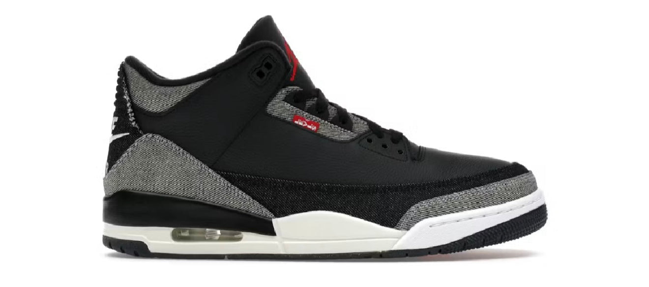 Levi’s x Jordan 3 Retro Black