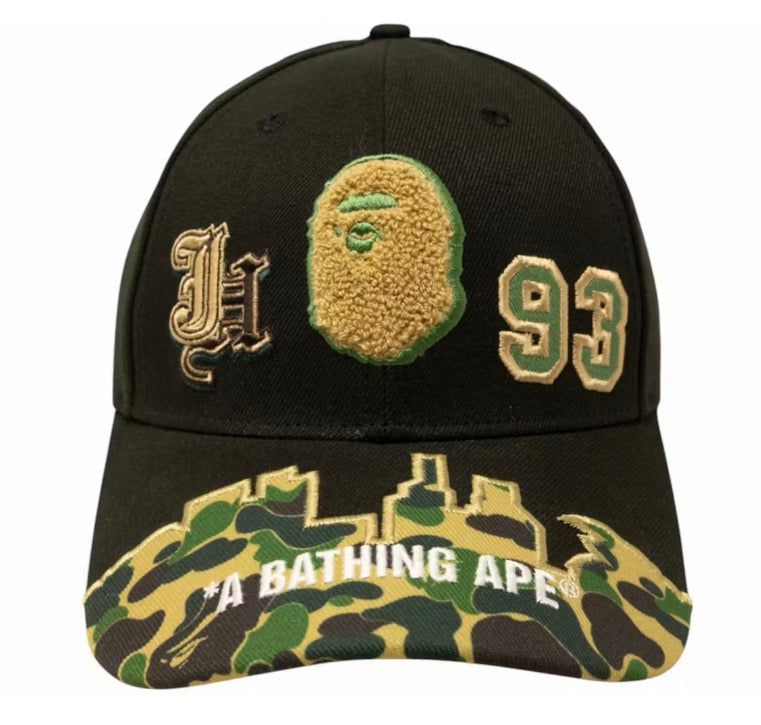 A Bathing Ape Bape x Jeff Hamilton Hat Black