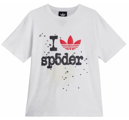 Adidas x Sp5der Tee White
