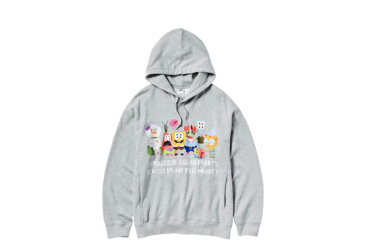 Uniqlo x CPFM Spongebob
Squarepants Hoodie
“Gray”