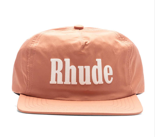 Rhude “Sport Logo” Hat Peach