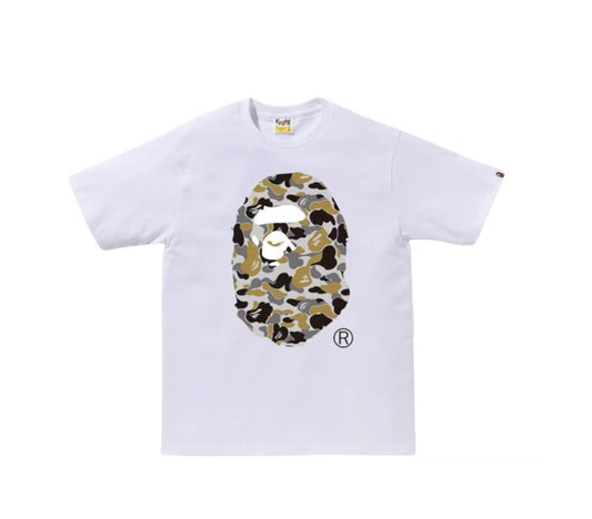 A Bathing Ape “Ginza Camo” Ape Head Tee