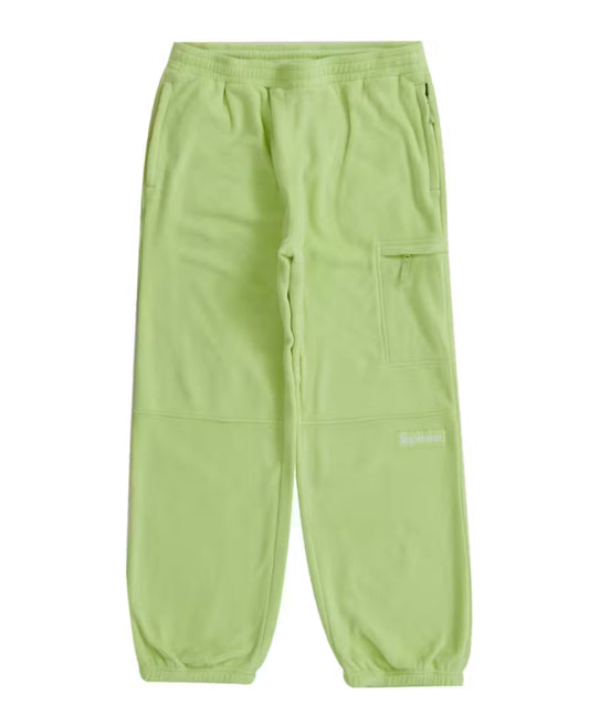 Supreme Polartec Sweatpants Lime Green (FW19)