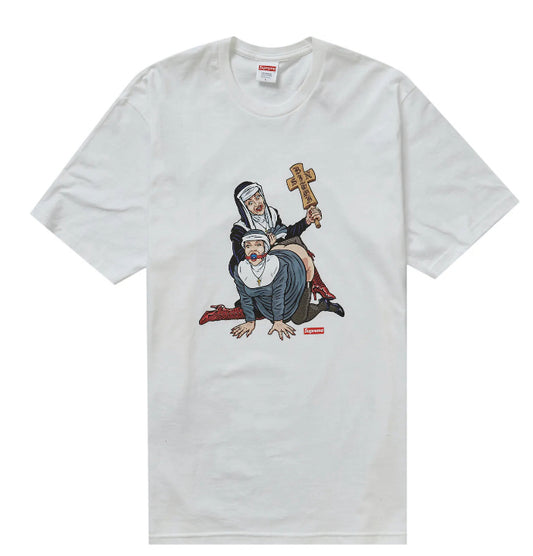 Supreme x Sean Cliver “Nun” Tee White (FW22)