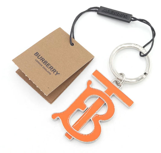 Burberry TB logo key ring