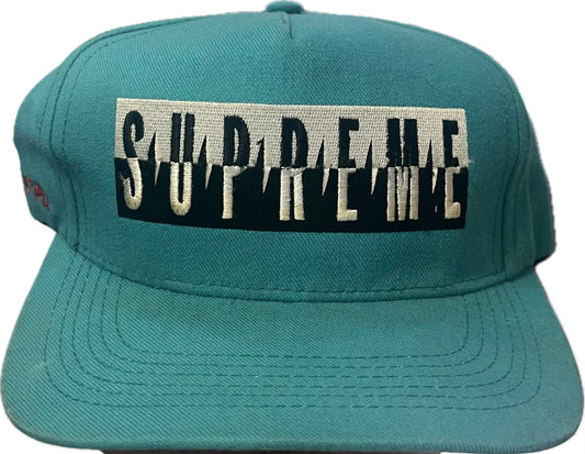 Supreme Teal Camp Cap (FW10)