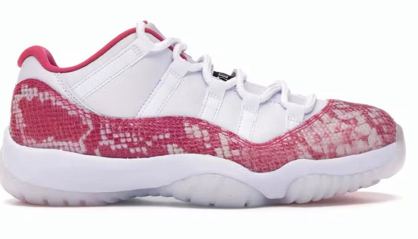 Jordan 11 Retro “Snakeskin” Pink Low