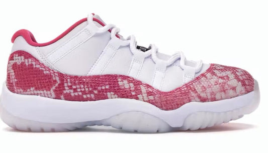 Jordan 11 Retro “Snakeskin” Pink Low
