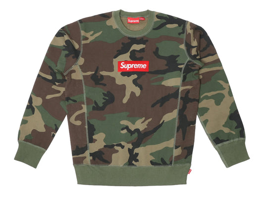 Supreme Box Logo Crewneck Camo (FW15)