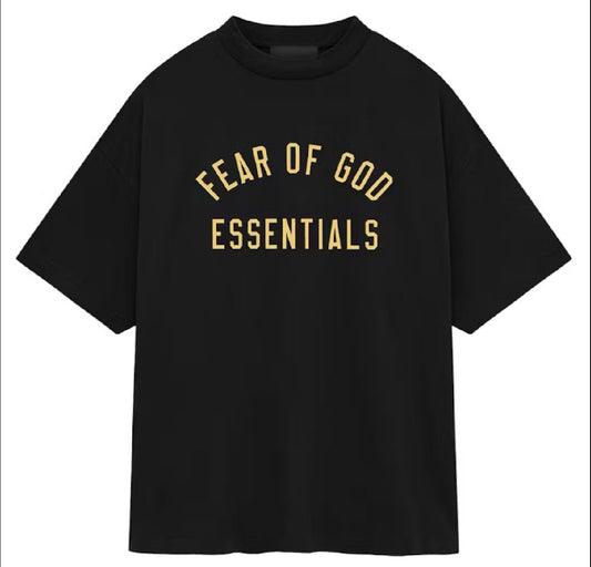 Essentials Jersey Crewneck Tee Black