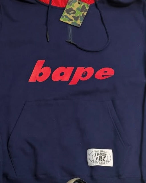 A Bathing Ape Bape Pullover Half Zip