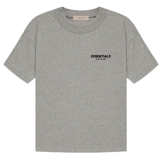 Essentials Dark Oatmeal Tee