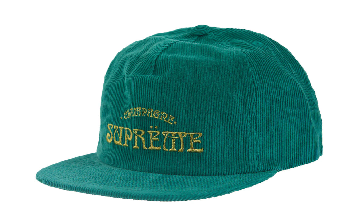 Supreme “Champagne” Corduroy 5-Panel Hat