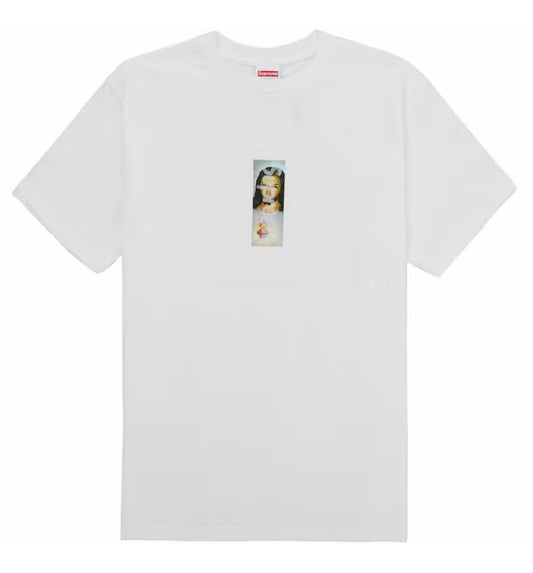 Supreme “Prayer Card” Box Logo Tee White FW26